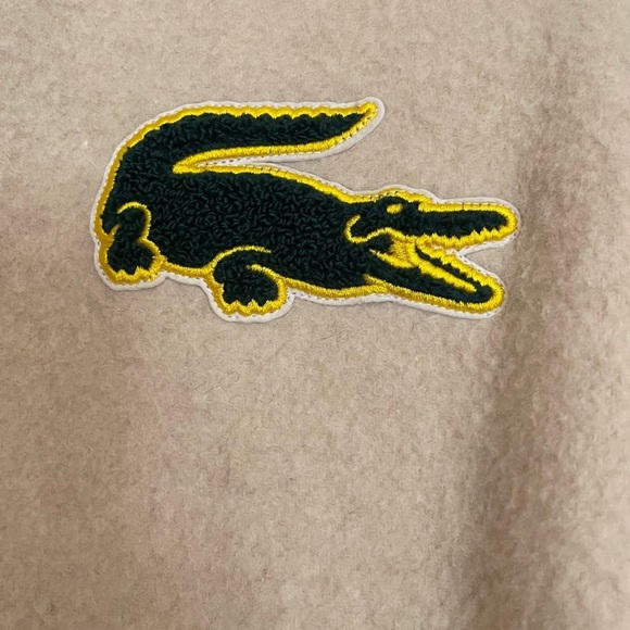 Women's Lacoste Oversized Wool Teddy Jacket XS - Picture 10 of 12